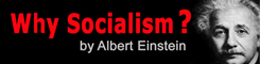 Why Socialism by Albert Einstein